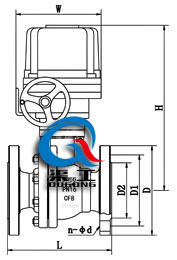 電動(dòng)調節球閥(配HQ執行器)